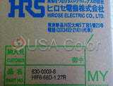 HRS CONNECTOR HIF6-68D-1.27R CONN RECEPT 68POS 1.27MM DUAL 630-0009-6
