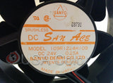 SANYO DENKI BRUSHLESS FAN DC SAN ACE 24V .25A MODEL 109R1224H109