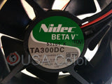 FAN NIDEC BETA V  TA300DC  MODEL 034689-55 12V DC  0.20A