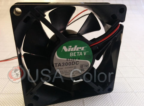 FAN NIDEC BETA V  TA300DC  MODEL 034689-55 12V DC  0.20A