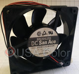 SANYO DENKI BRUSHLESS FAN DC SAN ACE 24V .25A MODEL 109R1224H106