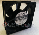 SANYO DENKI BRUSHLESS FAN DC SAN ACE 24V .25A MODEL 109R1224H1091 MINILAB