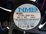 NORITSU FUJI FAN NMB MODEL  4710KL-05W-B30 24V DC  0.20A