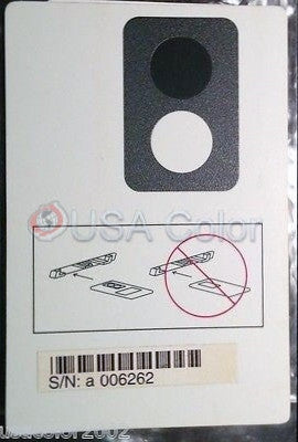 NORITSU DENSITOMETER CALIBRATION PLATE MINILAB