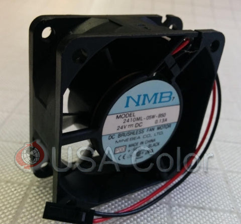 FAN NMB DC  BRUSHLESS MODEL  2410ML-05W-B50 24V  24V  0.13A