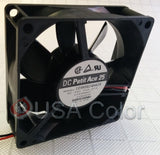 SANYO DENKI BRUSHLESS FAN DC PETIT ACE 25  24V .07A MODEL 109R0824H428