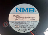 FAN NMB DC  BRUSHLESS MODEL BG0903-B054-000 24V  24V  0.64A