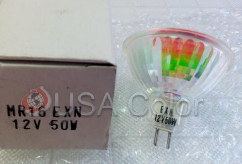 HALOGEN LAMP BULBS EXN MR16 MR 16 12V 50W 50 W 50 Watt