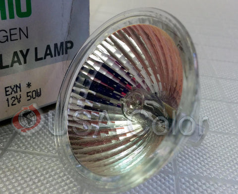 LAMP USHIO EXN 12V 50W HOLOGEN DISPLAY