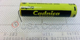 SANYO BATTERY CADNICA N-SB3  3.0 mA NICKEL CADMIUM BACKUP