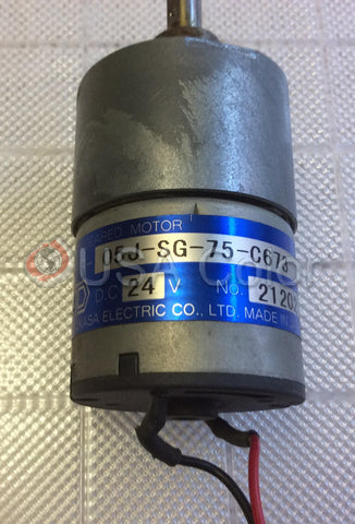 SUKASA ELECTRIC DC GEARED MOTOR 05J-SG-75-C673  FUJI FRONTIER PART 118C948982 A