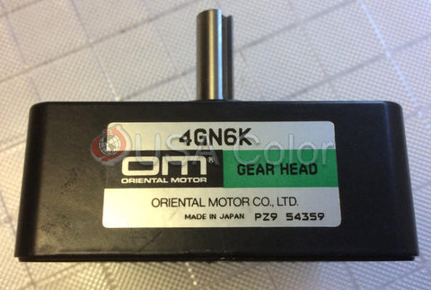 ORIENTAL MOTOR GEAR HEAD 4GN6K FUJI FRONTIER PART 395S4GN6K22 MINILAB
