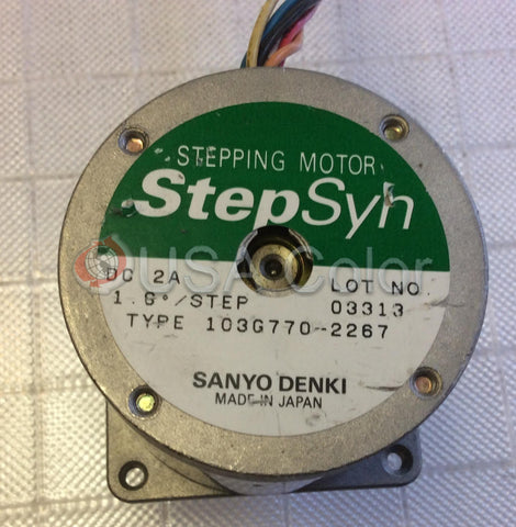 SANYO DENKI STEPPING MOTOR 103G770-2267 FUJI FRONTIER 118C937752B MINILAB