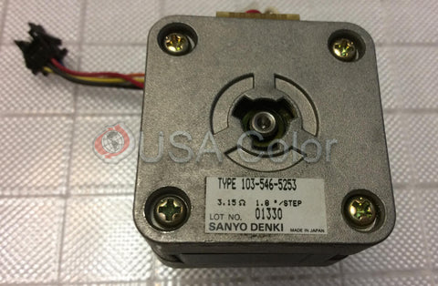 SANYO DENKI 103-546-5253  MOTOR FUJI FRONTIER 118C937828A 350/ 370 MINILAB