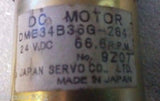 NORITSU MOTOR I041875 for 2611/3301/3311 JAPAN SERVO CO DME34B36G-264