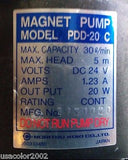 NORITSU KOKI PUMP PDD-20 C
