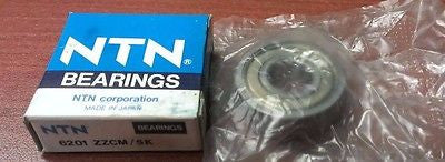 NTN FACTORY SEALED 6201ZZCM/5K BALL BEARING 6201 ZZCM 5K