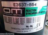 NORITSU I041849 ORIENTAL MOTOR E3637-554 REACTION SYNCHRONOUS