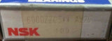 NSK FACTORY SEALED 6000ZZC3  BALL BEARING 6000 ZZC3