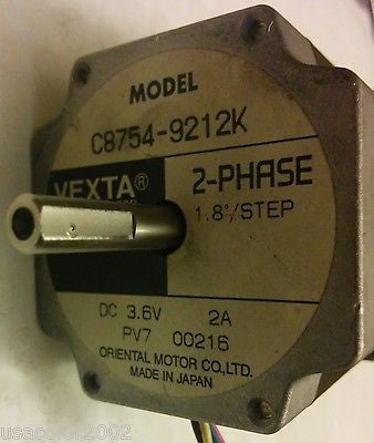 NORITSU W408286 ORIENTAL VEXTA STEPPING MOTOR C8754-9212K