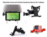 iDeaUSA Universal Vehicle Headrest Mount for Tablets