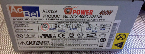 FUJI FRONTIER POWER SUPPLY AC BEL ATX-400C-A2SNN 12V 400W FOR SP 3000 SCANNER MINILAB